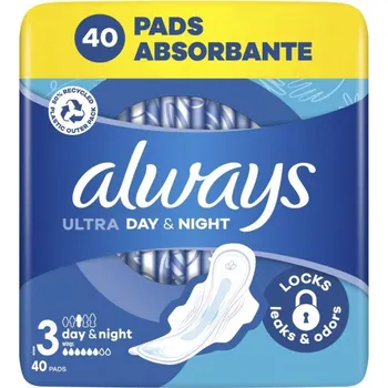 Menstruační vložka Always Ultra Day & Night , 40 ks