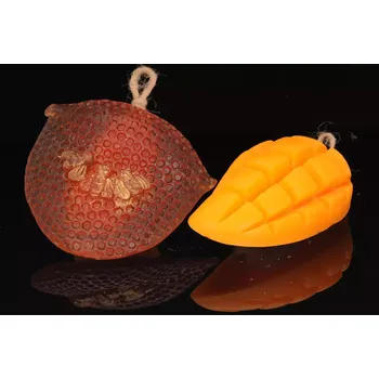Mýdlo Přírodní aromatické mýdlo s lufou 2 x 120 g med + mango