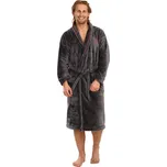 Pánský župan L&L tmavě šedý (2111) L Možnost vrácení zboží ZDARMA do 120 dnů!