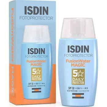 Pleťový krém Isdin Fotoprotector Fusion Water Magic Opalovací krém na obličej SPF50 50ml
