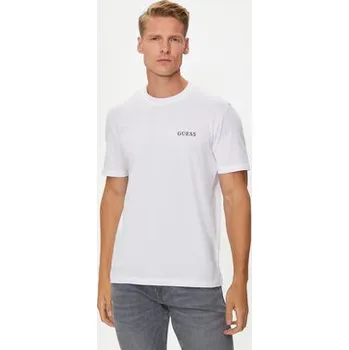 Pánské oblečení Guess Souprava triček U4YG52 KCAM1 Bílá Regular Fit XL