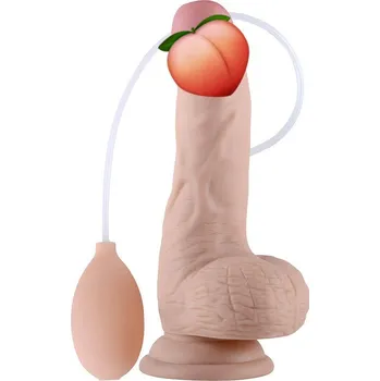 Dildo Lovetoy Soft Ejaculation Cock 8\" (20 cm) Tělová