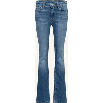 Dámské džíny Calvin Klein Dívčí Zvonové Džíny, 1a4 essential washed blue, 176