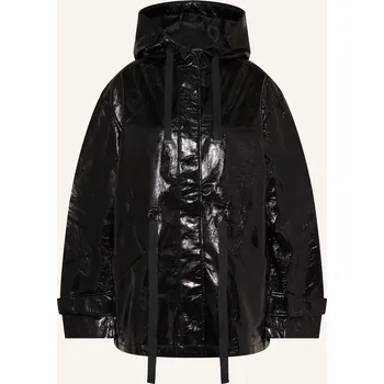 Allsaints Dámská Bunda Kelsie V Koženém Vzhledu, černá, 28