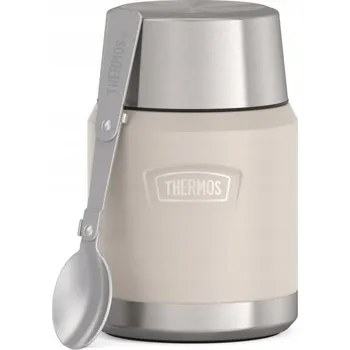 Termoska Termoska na jídlo se skládací lžící a hrnkem - pískovcová 470ml THERMOS