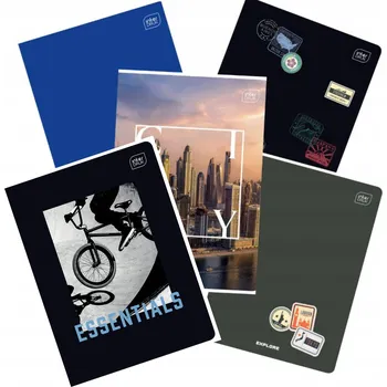 Sešit A5 s mřížkou Interdruk, 60 listů