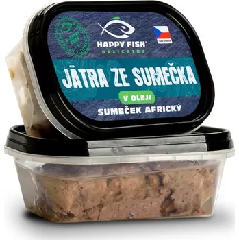 konzervovaná ryba Játra v oleji, 150 g