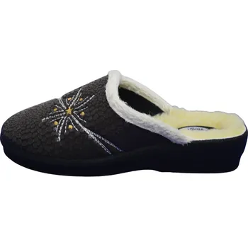 Dámské pantofle Obuv dámská domácí ROGALLO 3360/117 hnědá (Dámská domácí obuv)