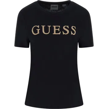 Pánské tričko GUESS CLELIA SS T-SHIRT V5BI10I3Z14 JBLK L Velikost: M