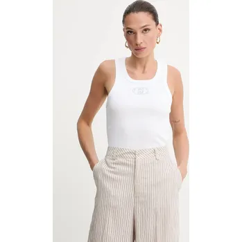 Top Liu Jo bílá barva, WA5367.J0295 00X, vel. XL