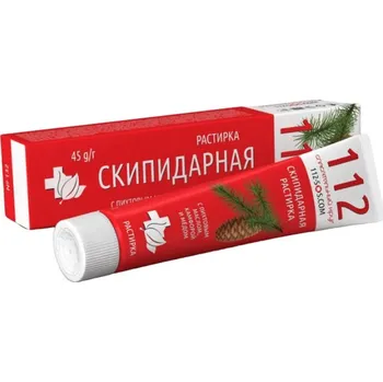 Bylinná léčivá mast Terpentýnová mast 112 Záchranář 45g (Skipidarnaya)