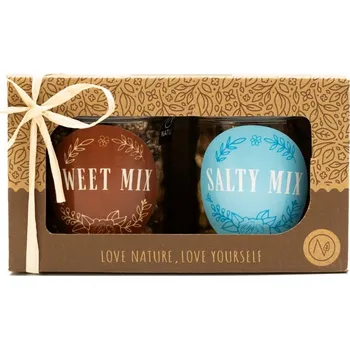 Dárkový set sweet & salty - směs ořechů, 300 g