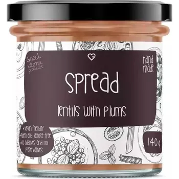 Pomazánka Čočková se švestkami, 140 g