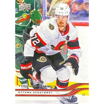 Sběratelská karetní hra řadová karta THOMAS CHABOT 25-26 UD Ser. 1 číslo 119