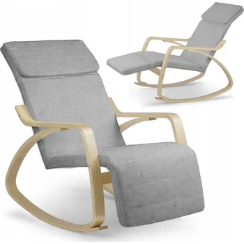 Křeslo Houpací křeslo Sofotel šedé