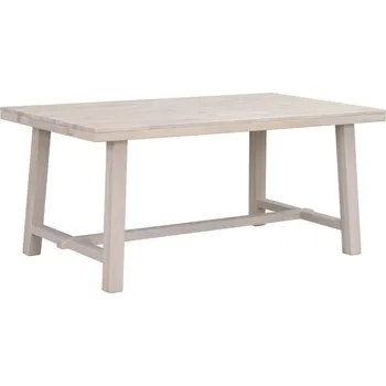 Jídelní stůl Rowico Dubový rozkládací jídelní stůl, 170x95 cm, bílý dub, Brooklyn