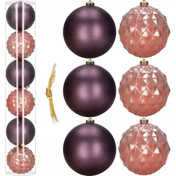 Vánoční dekorace CA1531 SADA VÁNOČNÍCH OZDOB 15 CM 6 KS