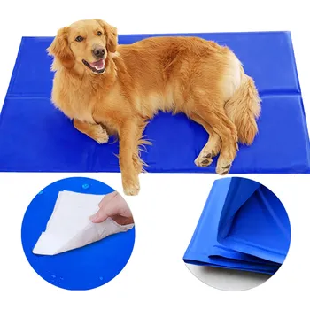 Pelíšek pro psa Sternhoff podložka pro psa modrá 90 cm x 50 cm