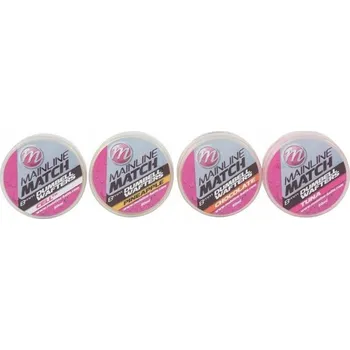 Boilies Mainline Match Dumbell Wafters 6mm Pomeranč - Čokoláda