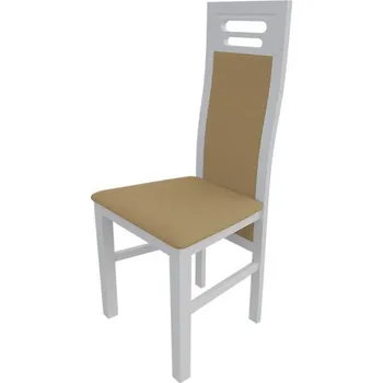 Jídelní židle Židle do jídelny MOVILE 40 - bílá / béžová