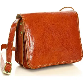 Kabelka MARCO MAZZINI camel crossbody kabelka l178b Velikost: ONE SIZE