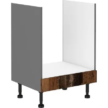 Kuchyňská skříňka Sporáková skříňka PENKA - šířka 60 cm, old style / antracit