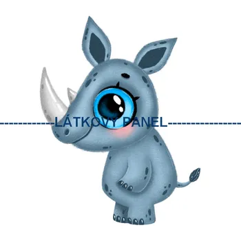 Látkový panel - Dětský - DE-133 Velikost: 25x25cm, Materiál: Teplákovina nepočesaná