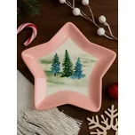 Sinsay - Talíř s vánočním motivem - pastelová růžová - 489GI-03X - 489GI-03X-ONE