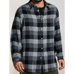 Sinsay - Bavlněná kostkovaná košile - černá - 115EV-99X - 115EV-99X-XL