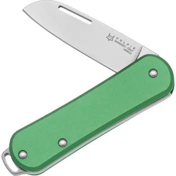 Pracovní nůž FOX Vulpis, kapesní nůž, zelený hliník FX-VP108 OD