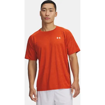 Pánské tričko Pánské tričko Under Armour UA Tech Textured SS-ORG 1382796-844 Oranžová XXL