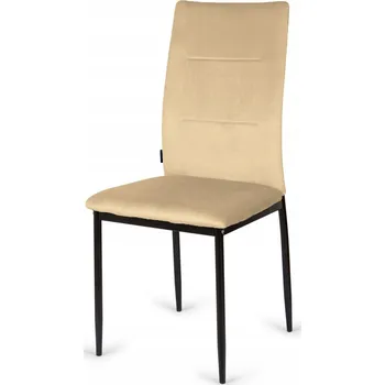 Jídelní židle Židle Lugano béžový velur 1 ks