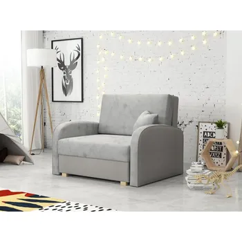 Křeslo Rozkládací křeslo BELA SOFT 1 - šedé