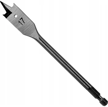 Vrták Vrták do dřeva plochý, 17 x 152 mm