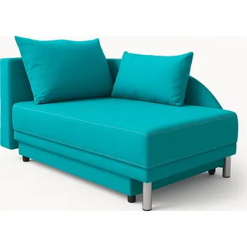 Pohovka Dětská rozkládací pohovka ANASTAZJA - světle modrá, levá