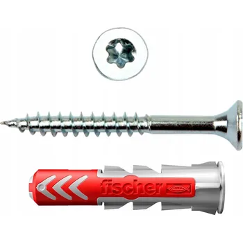 Hmoždinka Hmoždinky fischer DUOPOWER 8x40mm + vruty TORX 50 Ks