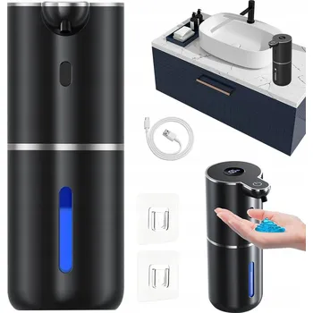 Dávkovač mýdla VELKÝ DÁVKOVAČ BEZDOTYKOVÉHO MÝDLA USB 6 STUPŇŮ REGULACE 380 ML