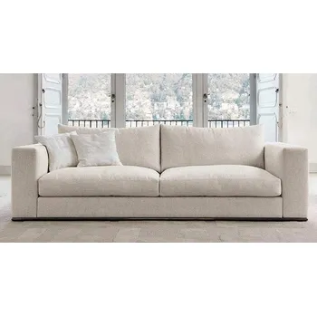 Pohovka Rozkládací dvoumístná pohovka MAKLESA - béžová