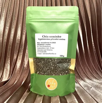 Chia semínka s BIO původem, 150 g