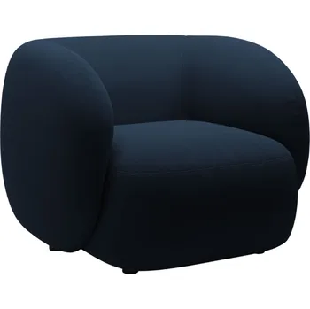 Křeslo Micadoni Královsky modré sametové křeslo Kate