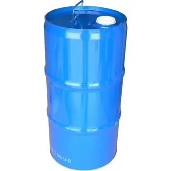 PLECHOVÝ SUD 30L KOMBI SE ZÁTKOU NA KAPALINY, UZÁVĚR 2'' RAL 5010 PE VLOŽKA UN, KOVOVÝ SUD