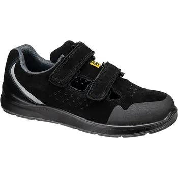 Pracovní obuv PORTWEST FE08 / Bezpečnostní sandál S1P ESD SR FO - černá 42