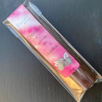 Čokoláda Čokoládová tyčinka s malinovou krémovou náplní, 30 g