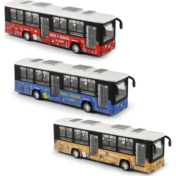 autíčko Kovový autobus