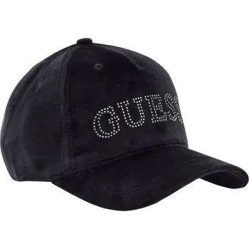 Kšiltovka GUESS VELVET CAP V4BZ04K0232 JBLK