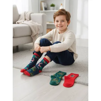 Sinsay - Ponožky 3 kusy - vícebarevná - 733DS-MLC - 733DS-MLC-R34