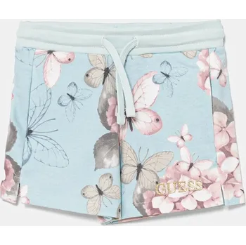 Chlapecké kraťasy Dětské bavlněné šortky Guess K5RD08.KA6R4.PPYA modrá 05X, vel. 68-76