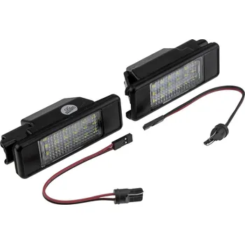 Osvětlení SPZ LED osvětlení SPZ PEUGEOT 406, 407, 607, 806, 807, Expert II, RCZ