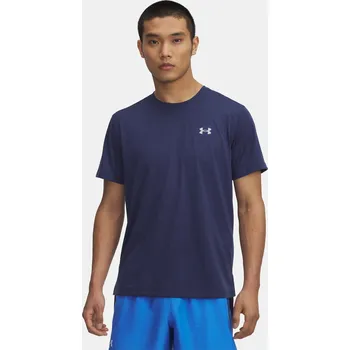 Pánské tričko Pánské tričko Under Armour UA LAUNCH SHORTSLEEVE-BLU 1382582-403 Modrá SM