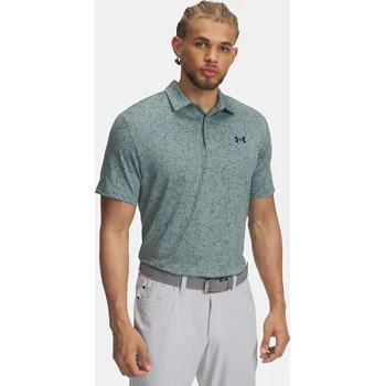 Pánské tričko Pánské tričko Under Armour UA Playoff 3.0 Printed Po 1378677-323 Zelená SM